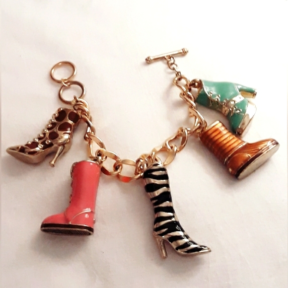 Source Unknown Jewelry - Whimsical Boot Bracelet